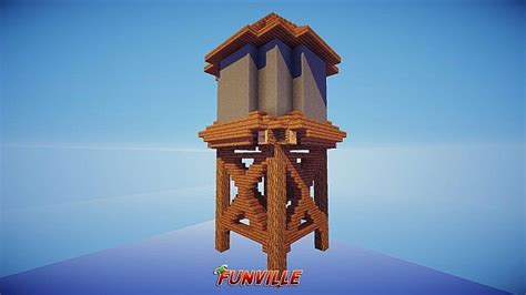 This is a modern water tower for use in your city or town. Western Building Bundle Minecraft Project