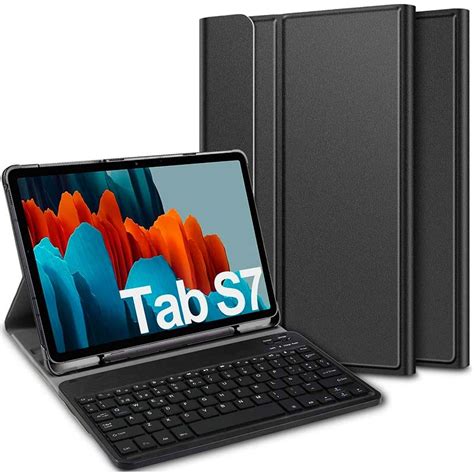 Buy Samsung Galaxy Tab S7 T870 Cover With Keyboard Powerplanet