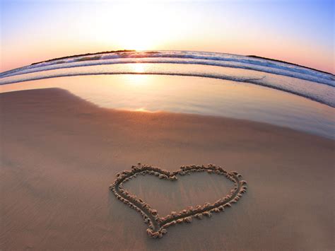 Wallpapers Valentines Beach Love Wallpapers