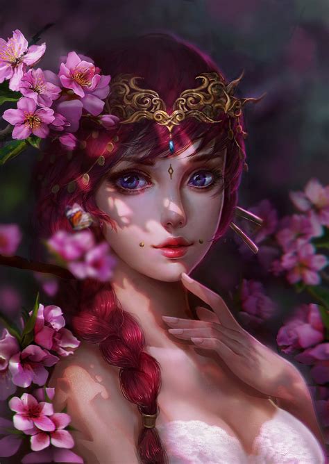 Fondos De Pantalla Obra De Arte Moda Juguete Rosado Primavera Ropa Flor Belleza Dama