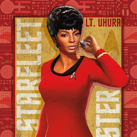 Star Trek The Original Series Uhura Starfleet Sister Premium Matte
