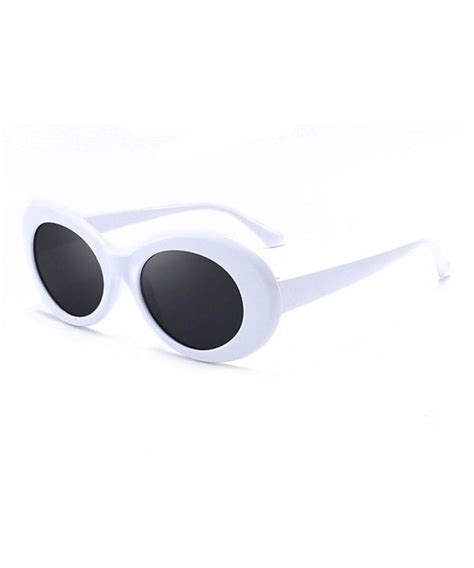 Clout Goggles Oval Mod Retro 80s Sunglasses Unisex Oversized Clout