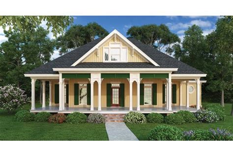 One Story House Plans Wrap Around Porch Eplans Country Cottage Home