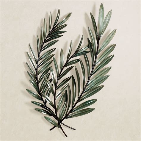 Laurella Leaf Metal Wall Art