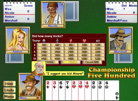Championship Five Hundred For Windows Free Download Championship Five