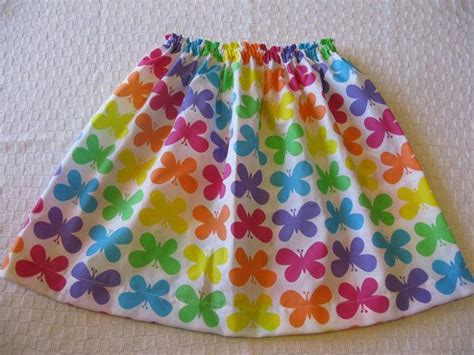 Girls Super Easy Skirt PDF Pattern- Beginners - Make skirts/ Childrens ...