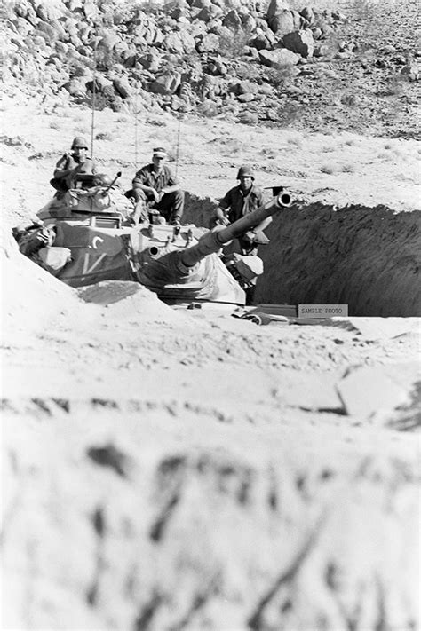 Photo Members Of The 1st Tank Battalion Set Up An Ambush