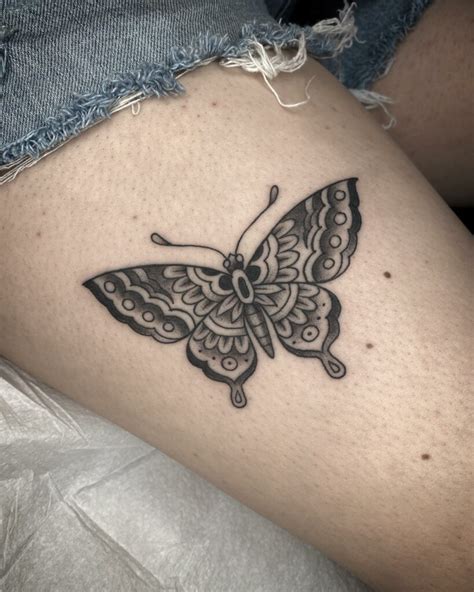 11 Butterfly Thigh Tattoo Ideas That Will Blow Your Mind Alexie