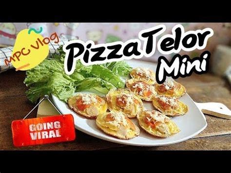 Buat pizza mini homemade anda sendiri dengan mengikuti resep mudah berikut ini. AKAN VIRAL!!! PIZZLOR, PIZZA TELOR MINI Jajanan IMUT ...