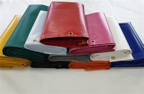 Heavy Duty Tarpaulin Pvc Made To Measure 610g In Various Colour