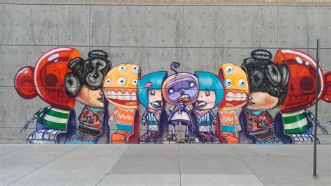 This Street Art Mural By David Choe In The Us Shows How He Combines
