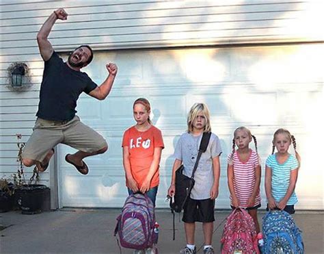 Funny Parent Reactions To Their Kids Going Back To School