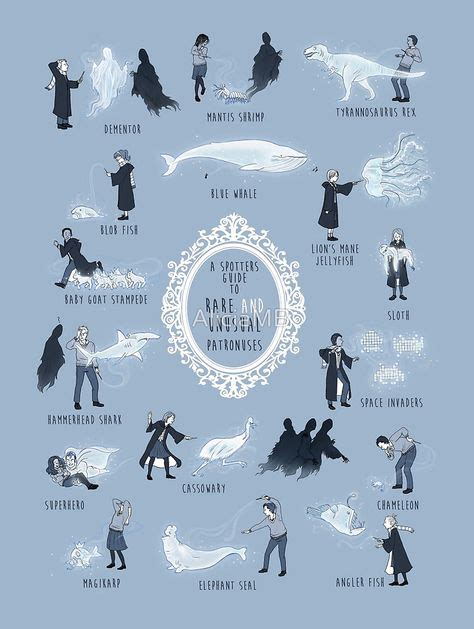 a guide to rare and unusual patronuses by aliciamb harry potter universal harry potter fandom
