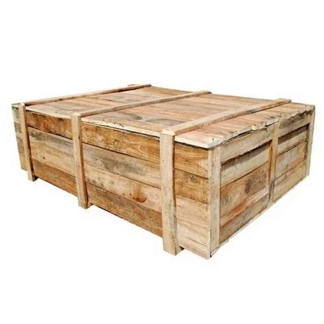 Brown Rectangle Wooden Cases For Packaging At Best Price In Navi