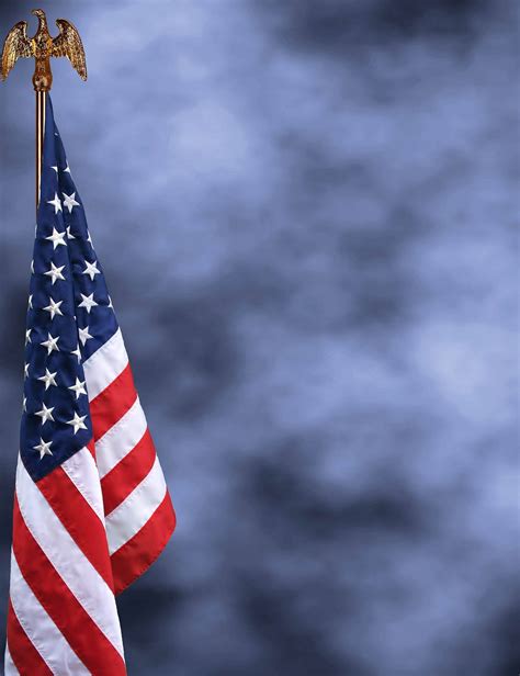 Abstract Gray Purple With American Flag Photography Backdrop J 0620
