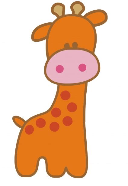Cartoon Giraffe Free Stock Photo Public Domain Pictures