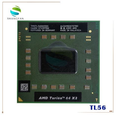 Amd Turion 64 X2 모바일 기술 Tl 56 Tl 56 Tl56 18 Ghz 듀얼 코어 듀얼 스레드 Cpu 프로세서