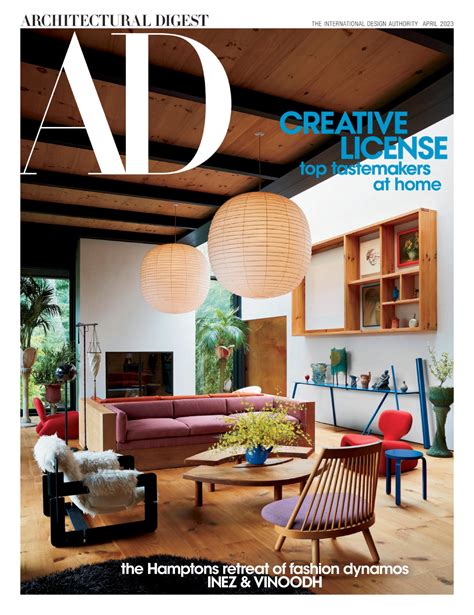 Architectural Digest Usa April 2023 Avaxhome