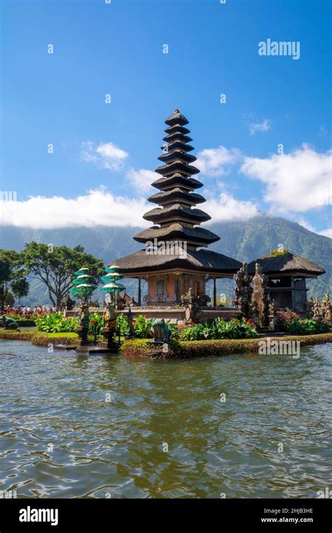 Bali Water Temple On Bratan Lake Is The Most Beautiful Temple In Bali