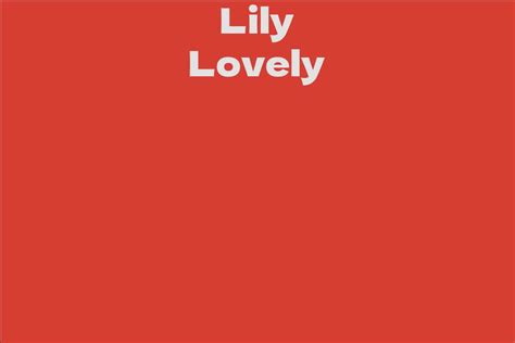 lily lovely facts bio career net worth aidwiki