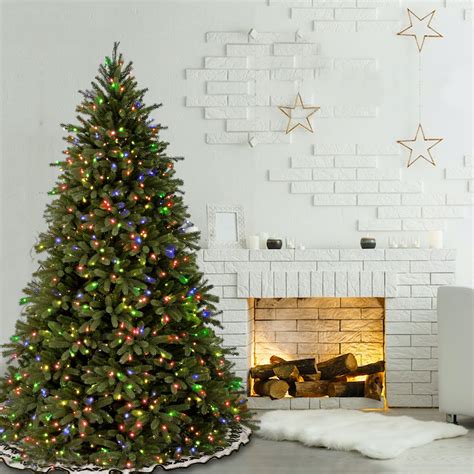 75 Pre Lit Jersey Fraser Fir Artificial Christmas Tree Multi Color