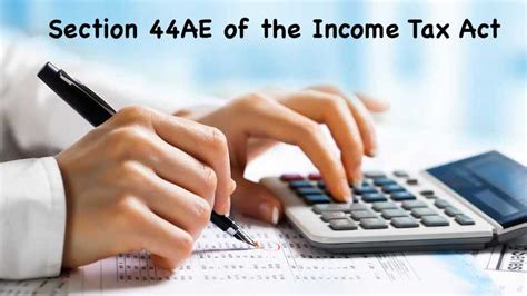 For income tax filed in malaysia, we are entitled to certain tax exemptions that can reduce our overall chargeable income. Section 44AE of the Income Tax Act 1961 - Complete details