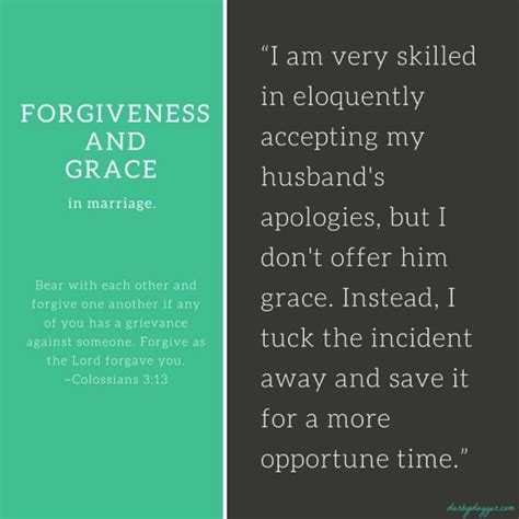 Forgiveness And Grace In Marriage — Darby Dugger