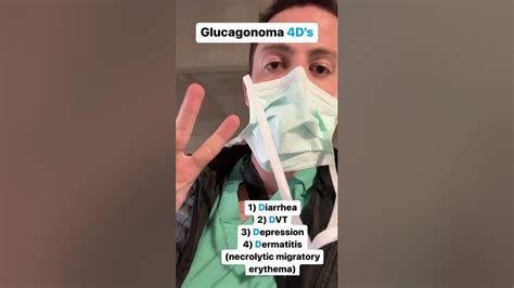 Glucagonoma 4 D S Mnemonic Usmle Step 1 And Step 2 Ck Youtube