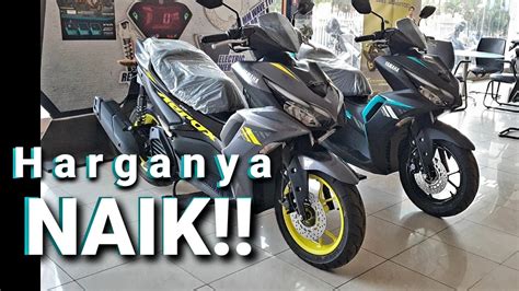 Yamaha Aerox 155vva 2021 Dark Grey And Hitam Doff Youtube