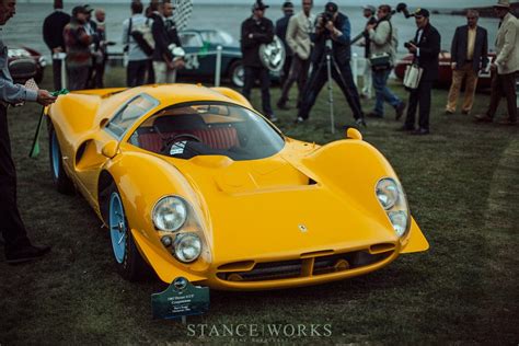 1967 Ferrari 412 P Competizione Nose Yellow Front Stanceworks