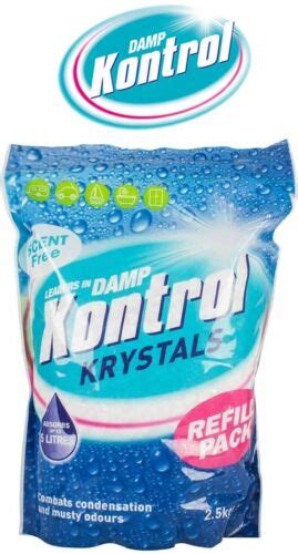 Kontrol Refill Krystals Pack Moisture Trap Damp Mould Absorber Crystals