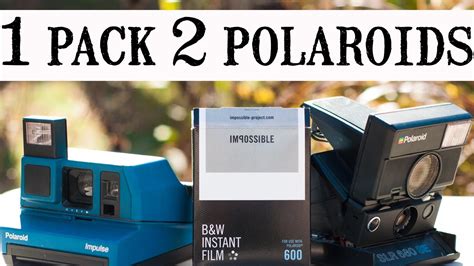 How To Use 1 Pack Of Film In Multiple Polaroid Cameras Youtube