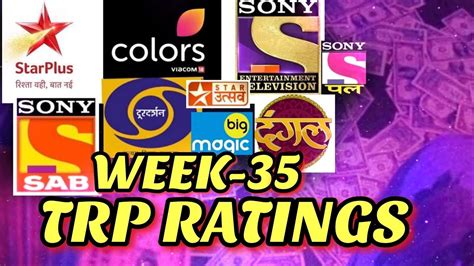 Week 35 Trp Top 10 Channels And Top Trp Shows Star Plus Sab Tv