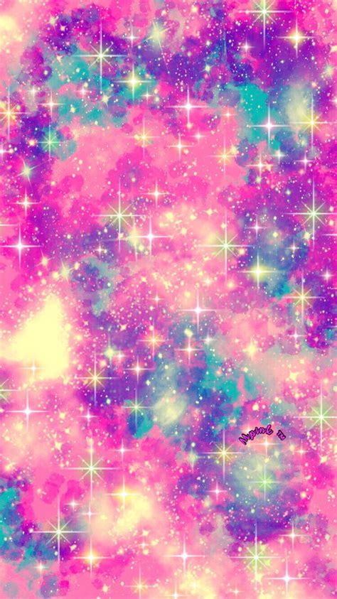 Pink Diamond Galaxy Iphoneandroid Wallpaper Glittery