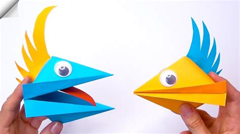 Moving Paper Toys Paper Crafts Youtube