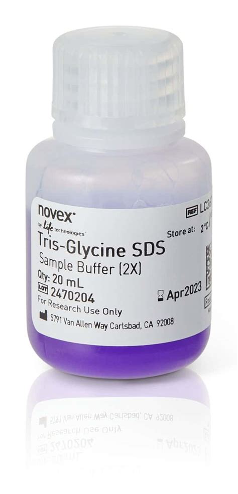 Invitrogen™ Novex™ Tris Glycine Sds Sample Buffer 2x 20ml Buffers And