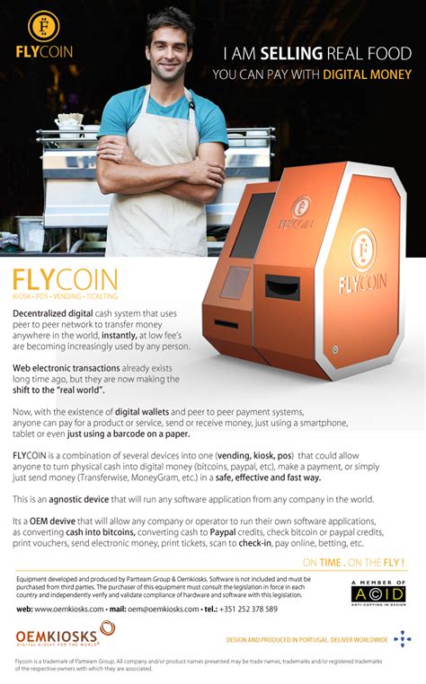 Flycoin Digital Money On Time On The Fly