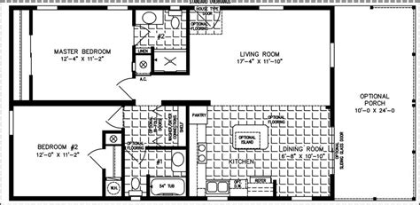 Two Bedroom Two Bath House Plans 800 Sq Ft Home Floor Plan The