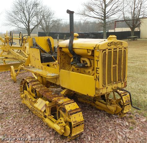 Caterpillar 10 Crawler Tractor In Greenwood Mo Item Da5870 Sold