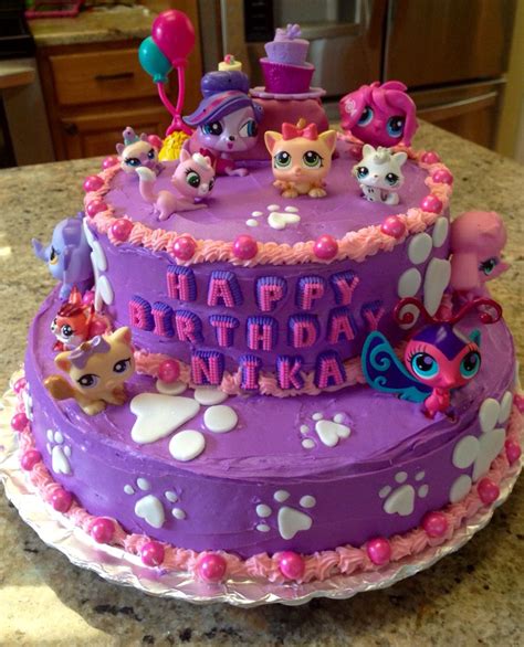 Lps Birthday Cake Birthday Cake Kids Birthday Party Cake