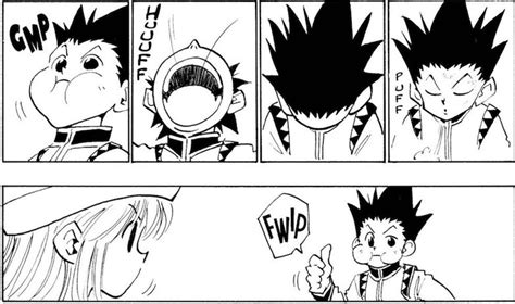 Gon Transformation Manga Panel Which Transformation Scene Did You