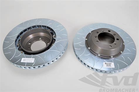 Brembo Type Iii Slotted Rotor Set Gt Rear X Mm Steel