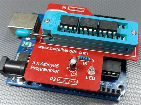 Program Multiple Attiny85s Simultaneously With An Arduino Uno