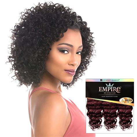 Sensationnel Empire 100 Human Hair Weavebohemian 3pcs 1
