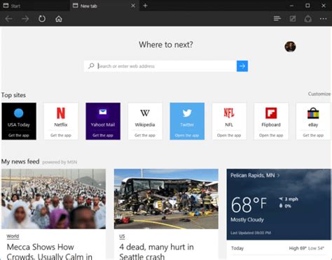 How To Customize The Microsoft Edge New Tab Page Legacy