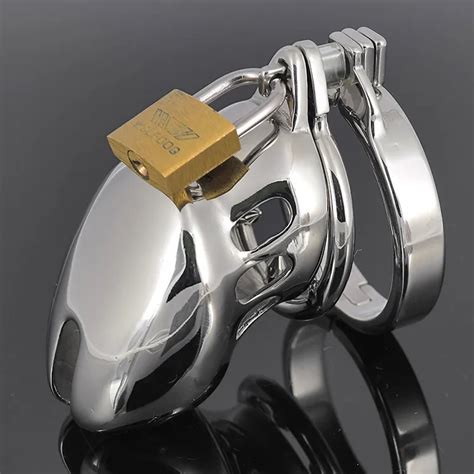 New Penis Cage Male Chastity Device Stainless Steel Adult Cock Cage