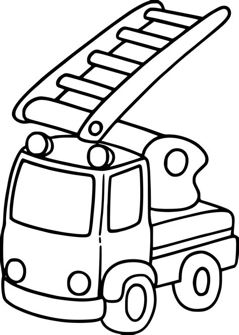 Coloriage Camion Enfant à Imprimer