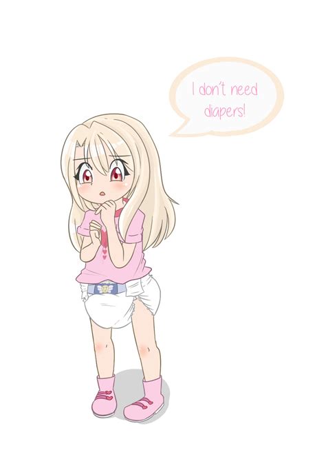 Illya Back In Diapers Part 1 By Homuhom On Deviantart