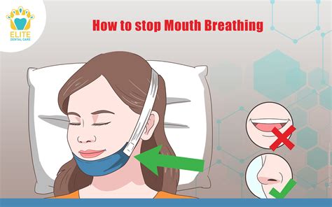 how to stop mouth breathing elite dental care