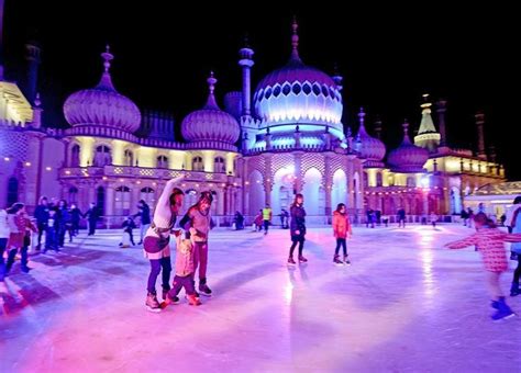 The Royal Pavilion Ice Rink In Brighton Royal Pavilion Brighton